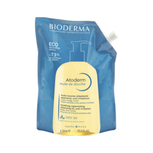 Bioderma Atoderm Eco-Refill Shower Oil 1L – Hydrating Oil for Sensitive Skin